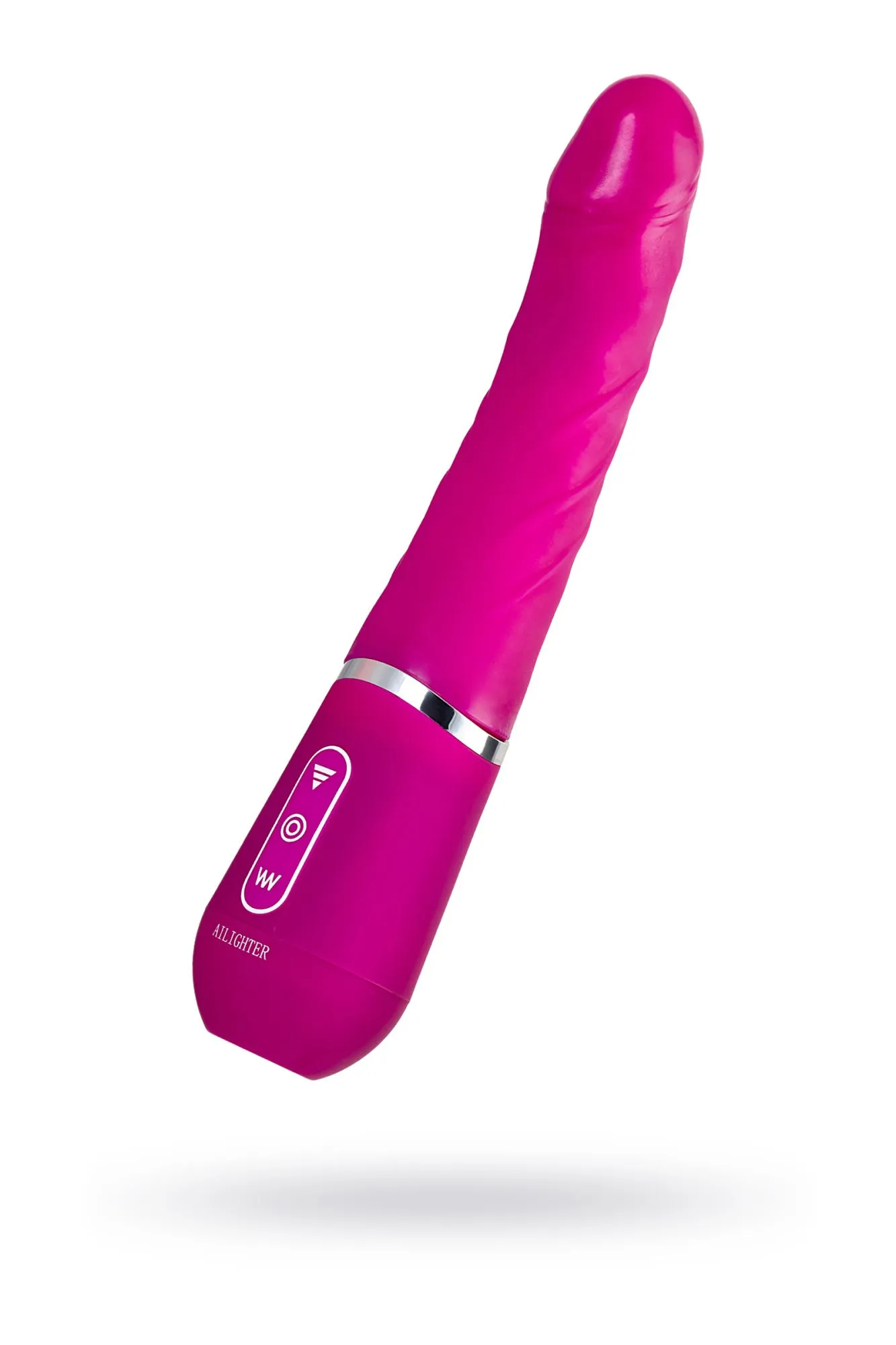 нереалистичный вибратор ailighter smart telescopic lover, tpe, розовый, 27,1 см. в Воронеже