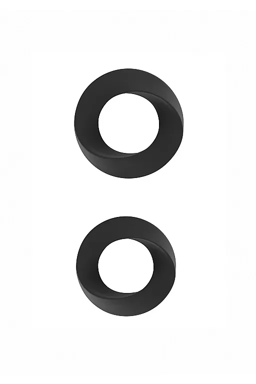 набор из двух колец no.24 - mobius cockring set - black в Воронеже