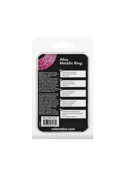 эрекционное кольцо среднего размера alloy metallic ring medium в Воронеже