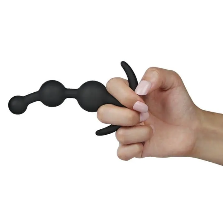 анальная елочка lovetoy lure me 20, чёрная в Воронеже