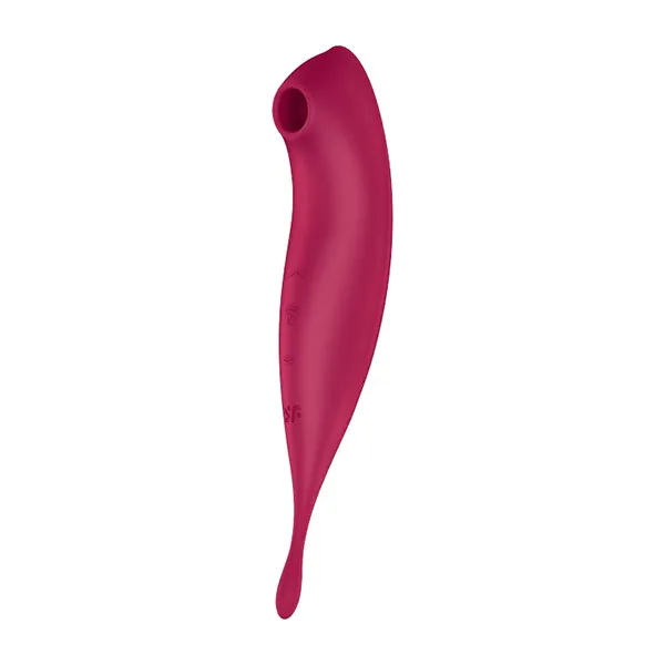 вакуумный массажер satisfyer twirling pro+ dark red 043906sa в Воронеже