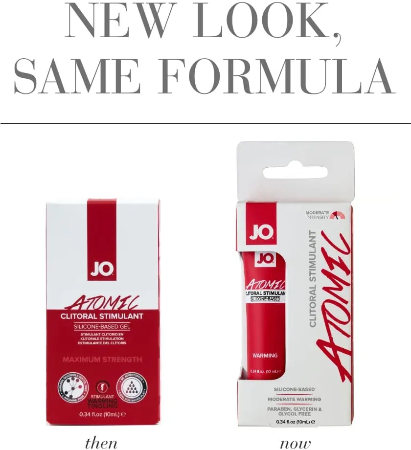 возбуждающий гель для клитора мощного действия / jo atomic - 10 мл в Воронеже