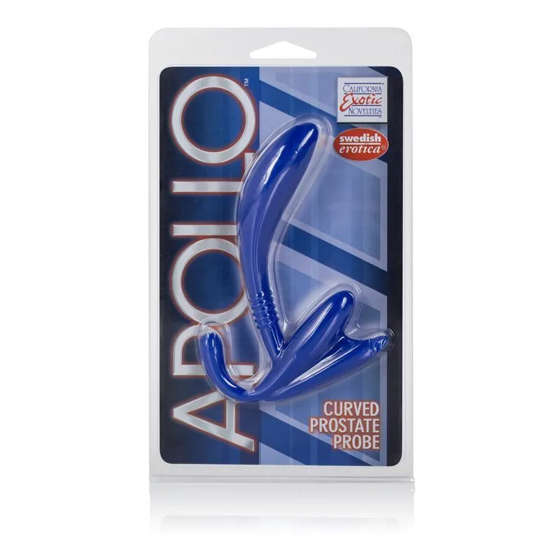 стимулятор простаты california exotic novelties curved prostate probe, синий в Воронеже