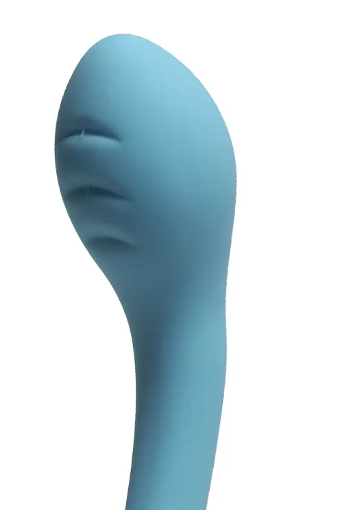 фаллоимитатор силиконовый для точки g голубой 17 х 3,5 см 47520-1mm в Воронеже