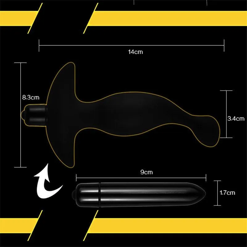 анальная пробка фигурная lovetoy p spot plug, чёрная в Воронеже