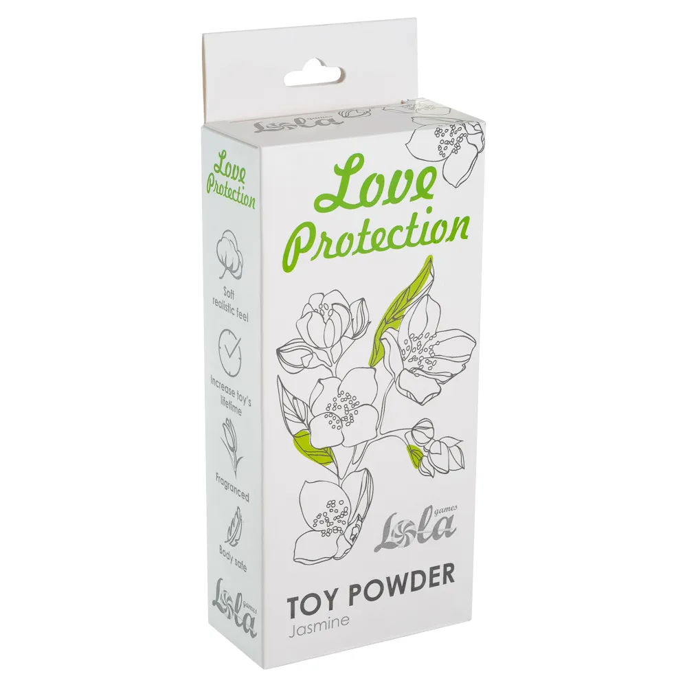 Пудра для игрушек ароматизированная Love Protection Жасмин 30гр 1822-01Lola