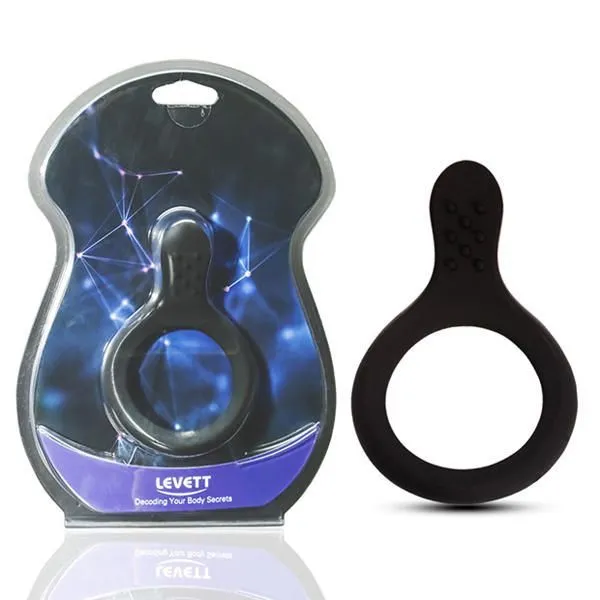 кольцо эрекционное levett laura, черное в Воронеже