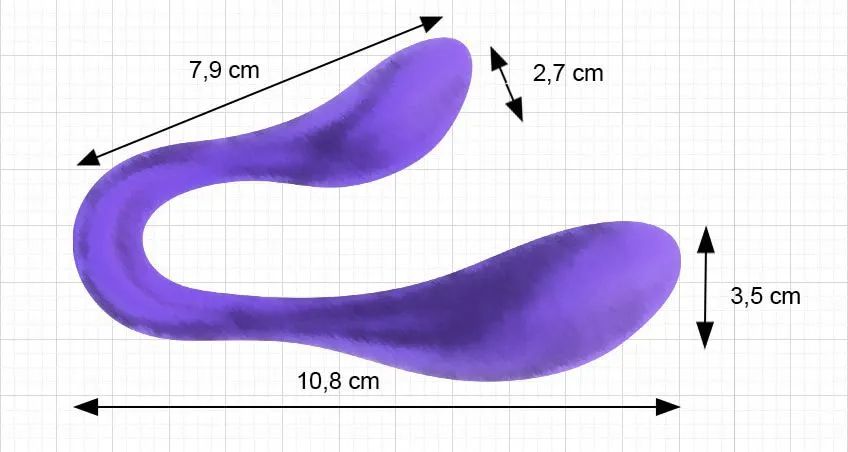 вибратор для пар adrien lastic couple secrets ii с пультом, фиолетовый в Воронеже