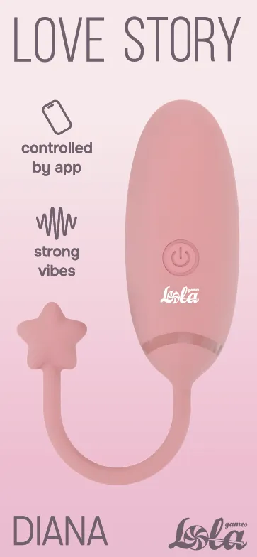 вибро яйцо с приложением diana love story pink 3014-01lola в Воронеже