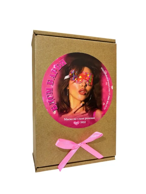 маска на глаза розовая бдсм барби 5910ars в Воронеже