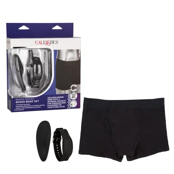 трусы боксеры с вибромассажером remote control panty set  m/l в Воронеже
