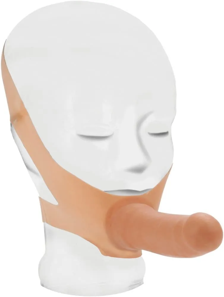 Оригинальный страпон для орального секса The "Original" Accommodator Latex Dong