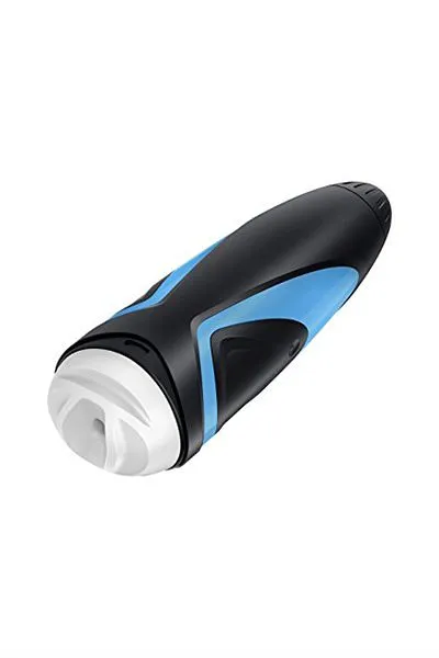 мастурбатор нереалистичный satisfyer men, силикон, чёрный, 25,5 см. в Воронеже