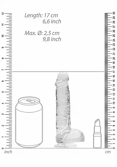 фаллоимитатор 15 см. realistic dildo with balls в Воронеже