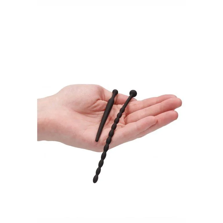 набор уретральных бужей silicone beginners plug set черный в Воронеже