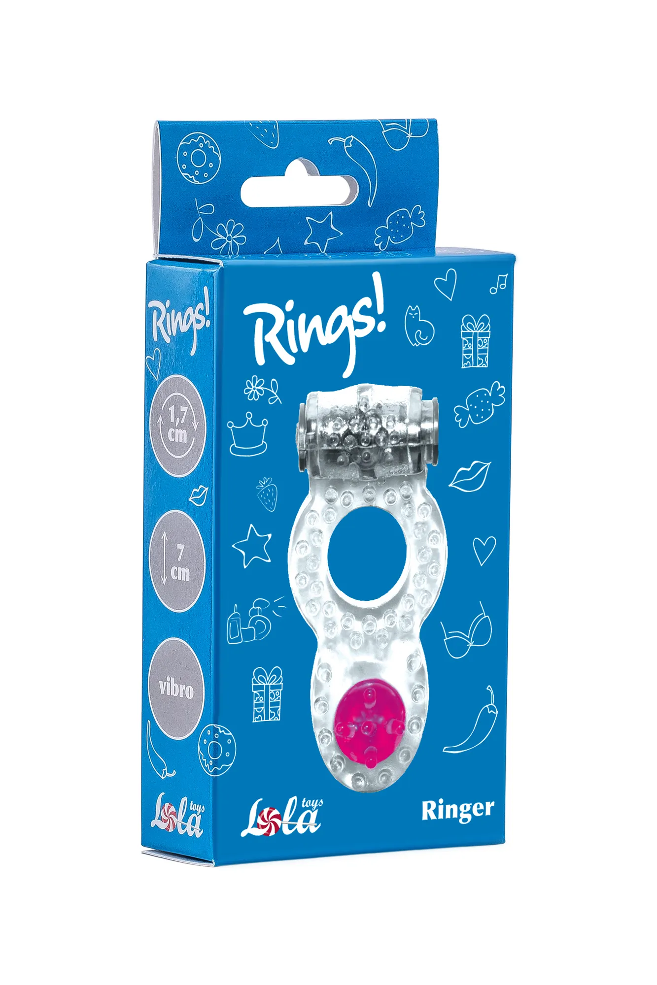 эрекционное кольцо rings ringer white 0114-70lola в Воронеже