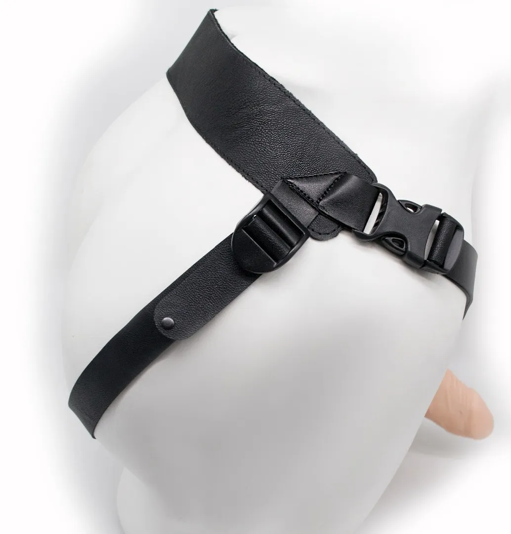 фаллоимитатор поясной пустотелый с бандажом 7414/3ru в Воронеже