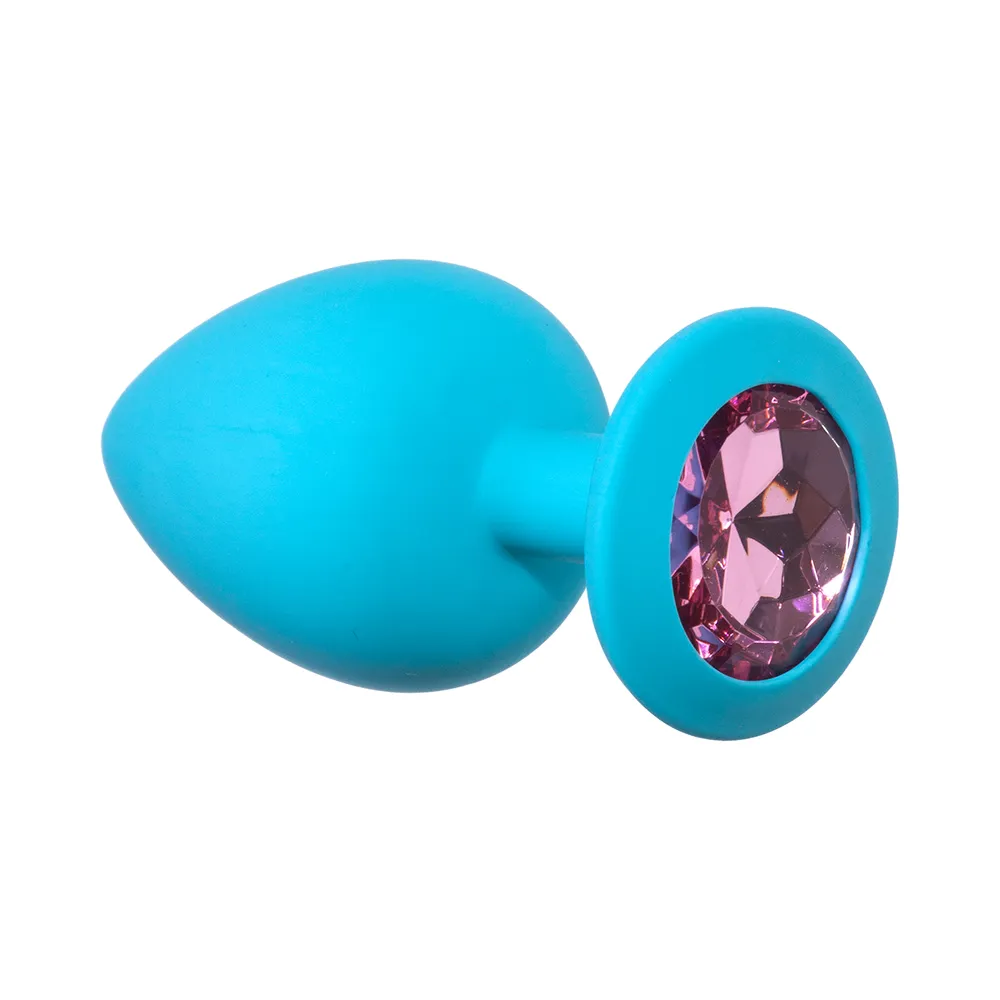 анальная пробка emotions cutie large turquoise pink crystal 4013-03lola в Воронеже