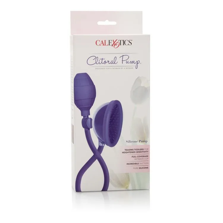 помпа california exotic novelties silicone pump, фиолетовая в Воронеже