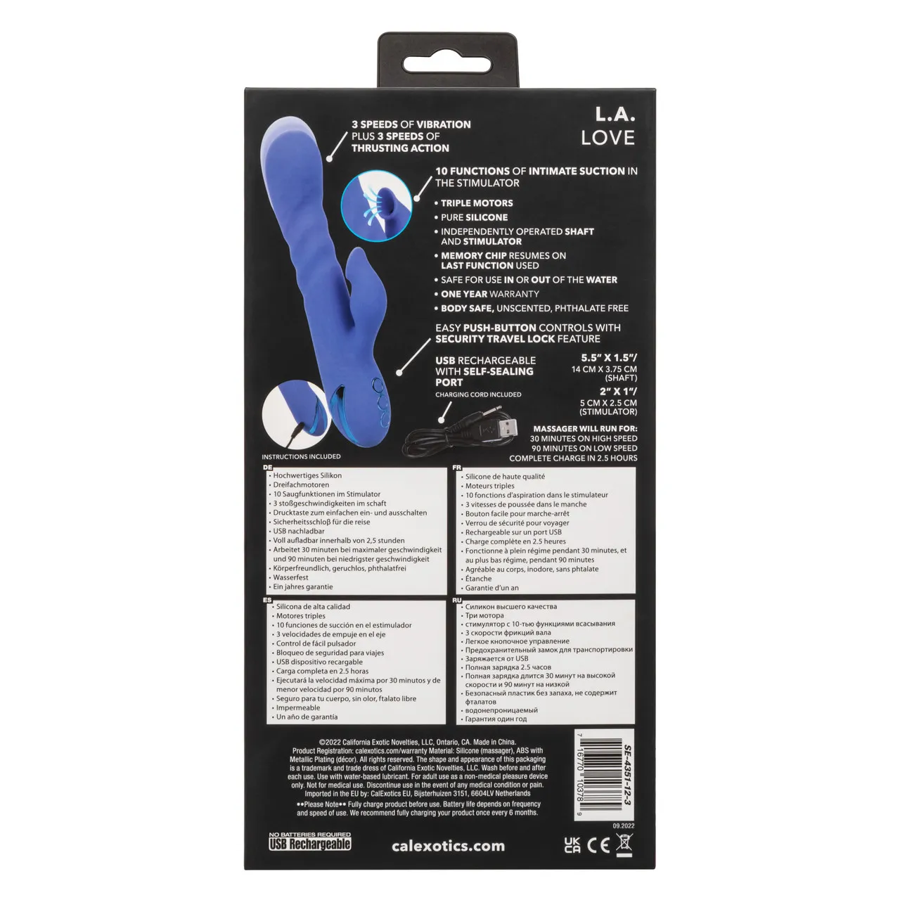 вибратор-кролик california dreaming l.a. love в Воронеже