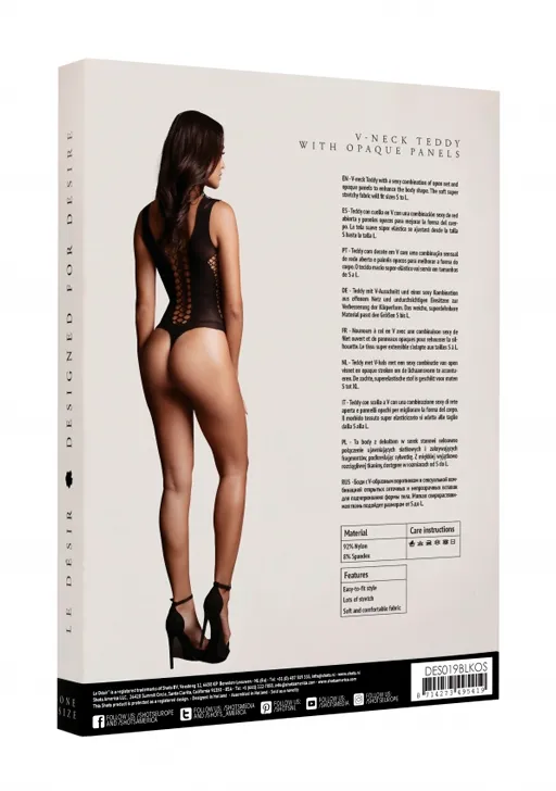 Эротическое боди contrast fence net teddy - o/s в Воронеже