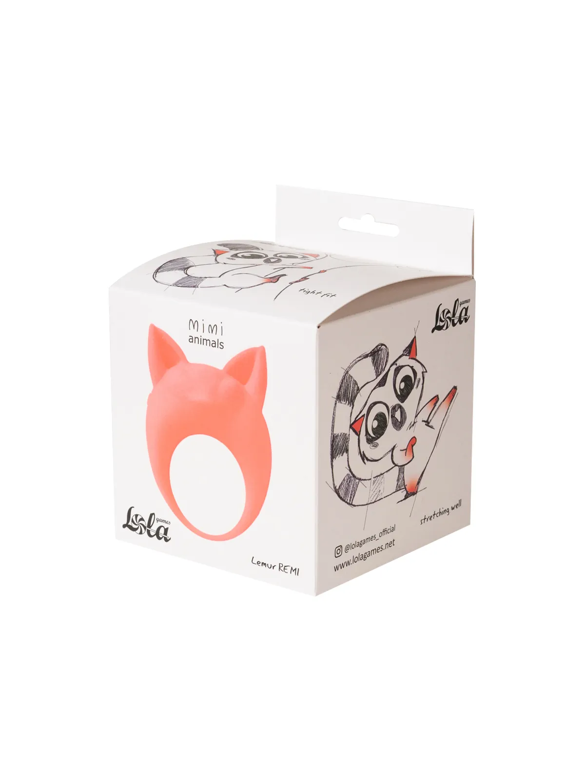 стимулятор клитора mimi animals lemur remi orange 7000-25lola в Воронеже