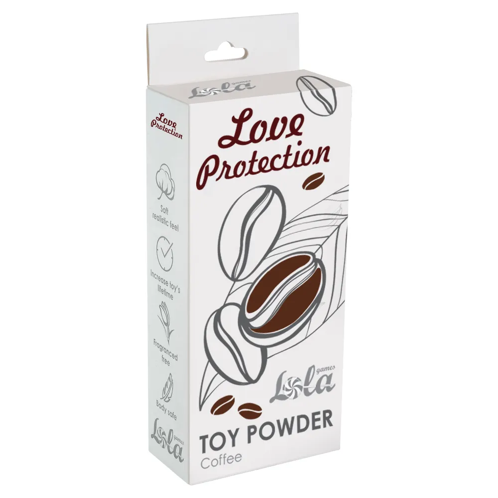 пудра для игрушек ароматизированная love protection coffee 30g 1828-01lola в Воронеже