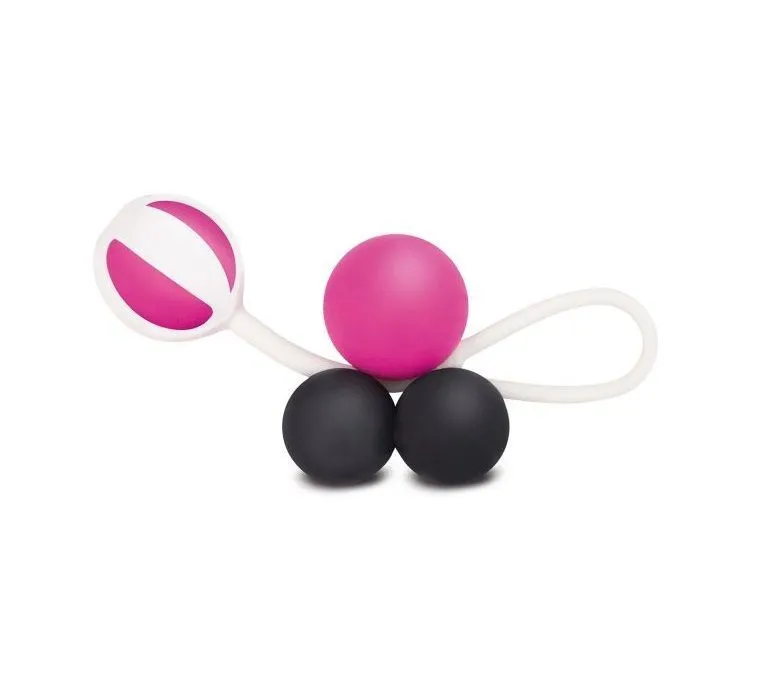 вагинальные шарики gvibe geisha balls magnetic, черно-розовые в Воронеже