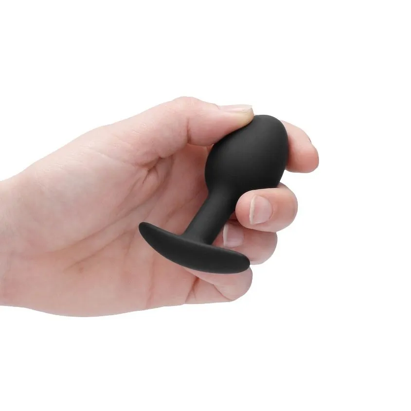 пробка анальная shots media self penetrating 89, черная, шт в Воронеже