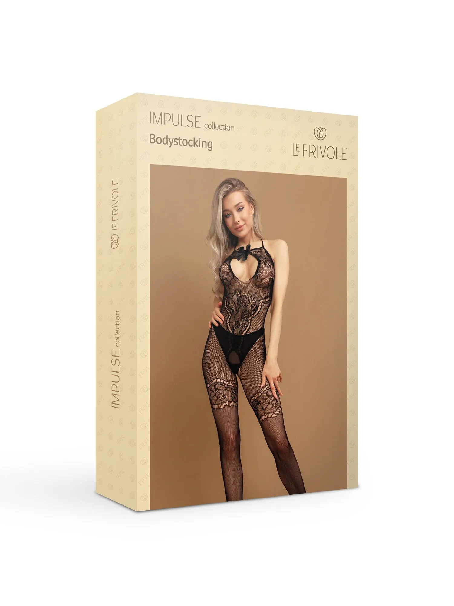 Эротическое черный боди-комбинезон с бантиком и вырезом на груди в Воронеже