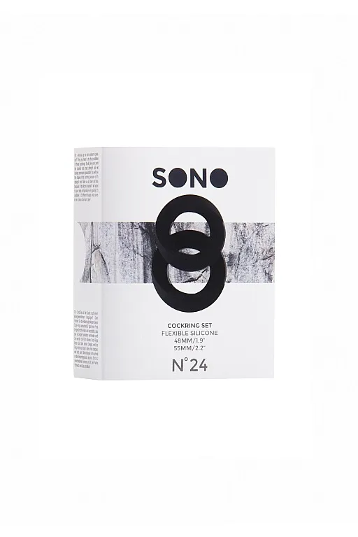 набор из двух колец no.24 - mobius cockring set - black в Воронеже