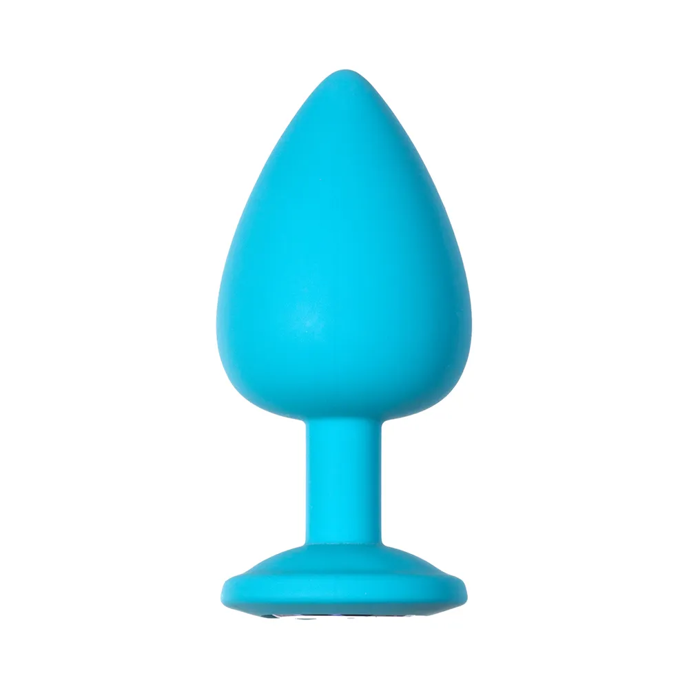анальная пробка emotions cutie large turquoise light purple crystal 4013-04lola в Воронеже