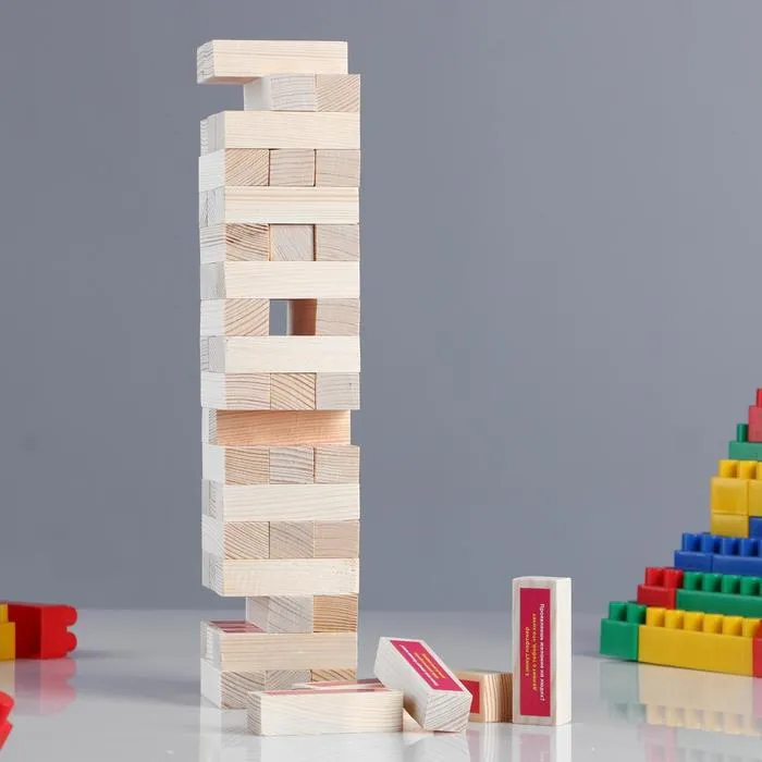 падающая башня "правда или действие" 54 бруска в Воронеже