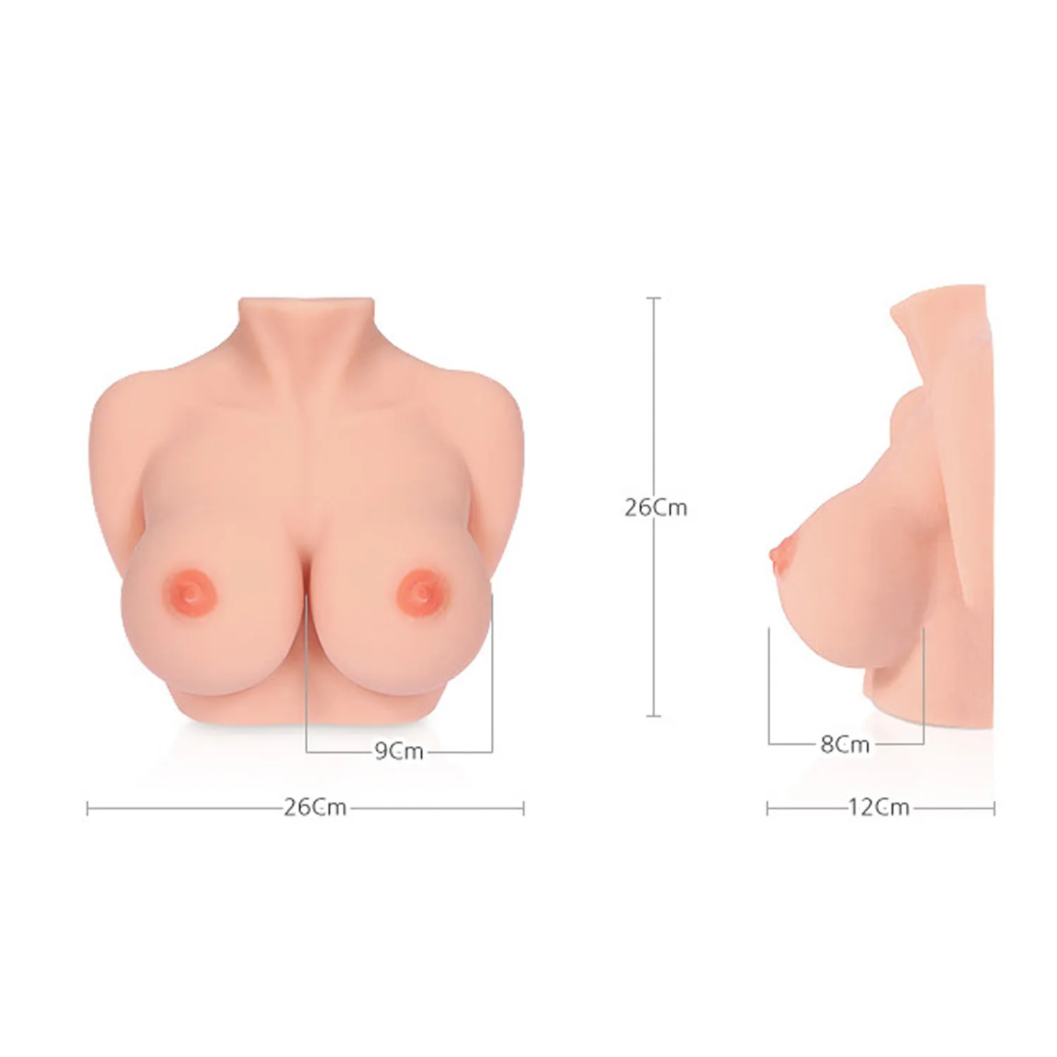 секс-кукла торс realistic titties d телесная большой размер kokos m10-00-07-2 в Воронеже