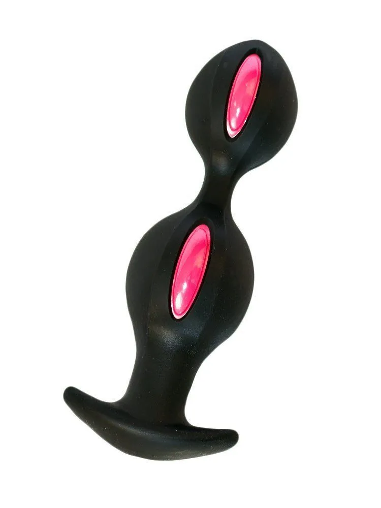 анальные шарики fun factory b balls, черно-малиновые в Воронеже