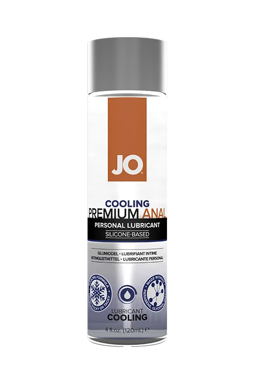 Анальный охлаждающий гель на силиконовой основе / JO Premium Anal Cooling 4 oz - 120 мл.