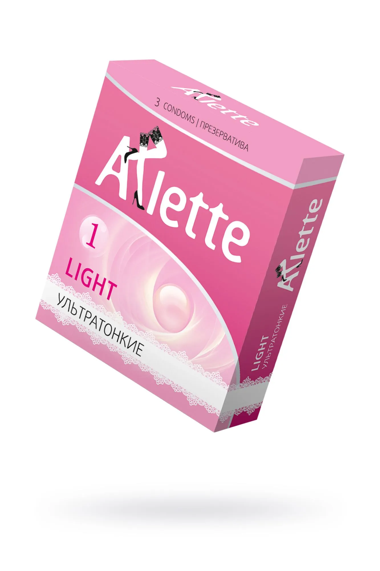 презервативы arlette, light, ультратонкие, латекс, 3 шт в Воронеже