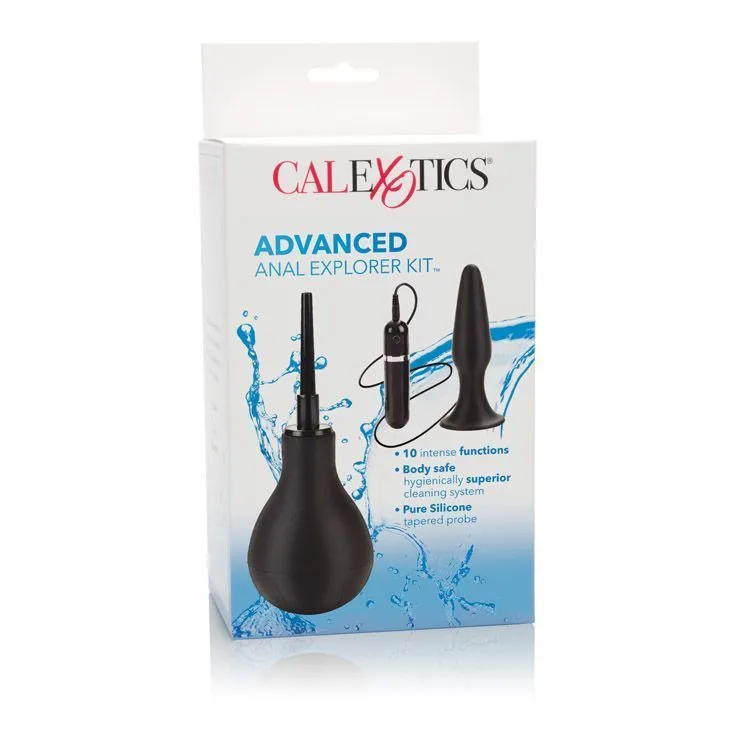 набор анальный california exotic novelties anal explorer kit advanced, черный в Воронеже