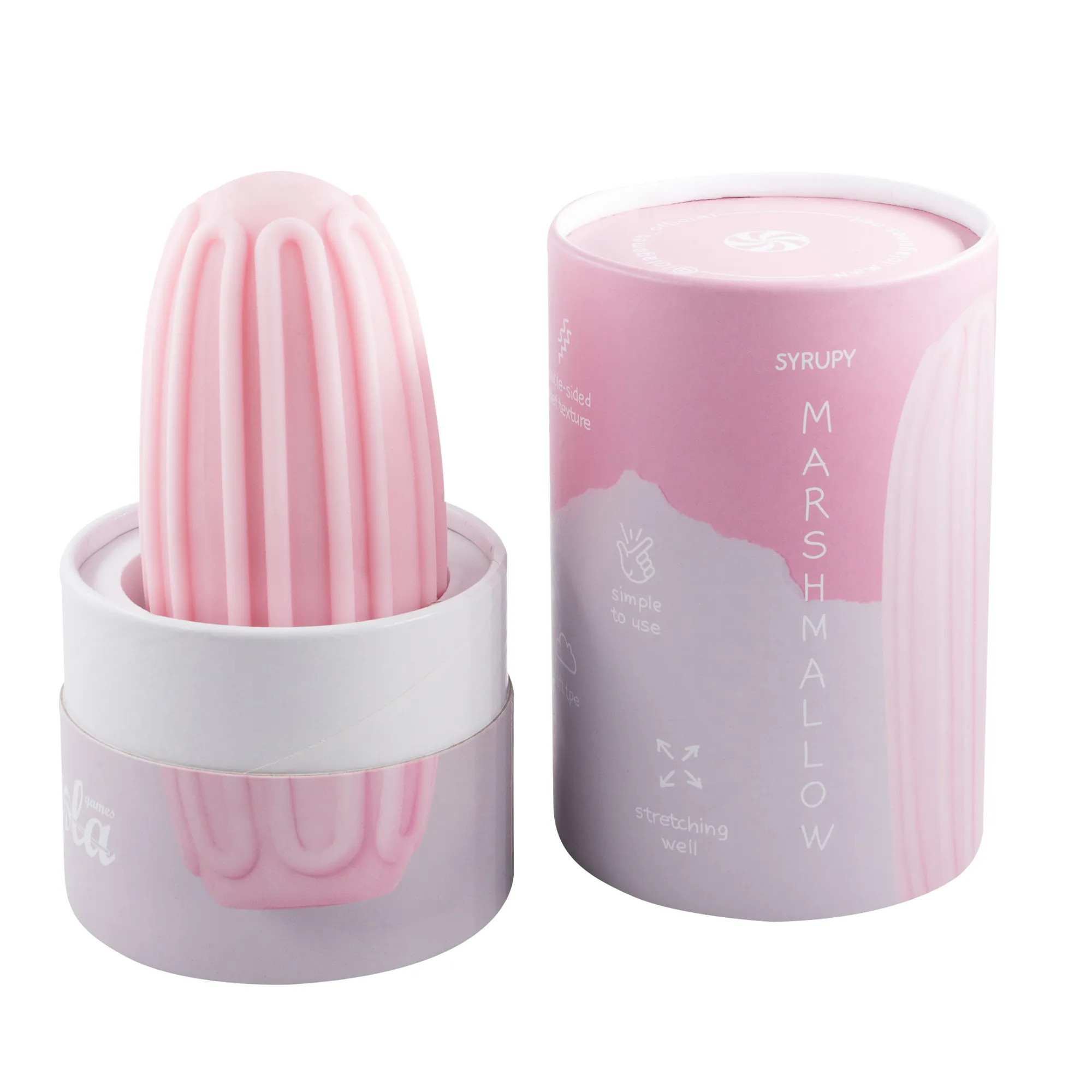 мастурбатор marshmallow maxi syrupy pink 8076-02lola в Воронеже