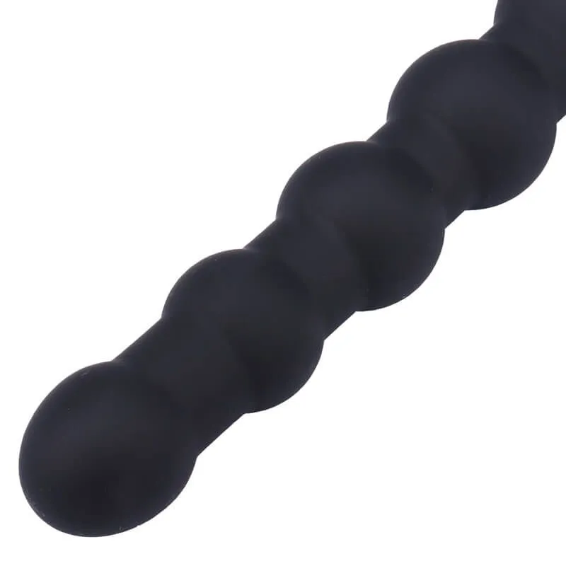 насадка на член lovetoy vibrating rock double cock, чёрная в Воронеже