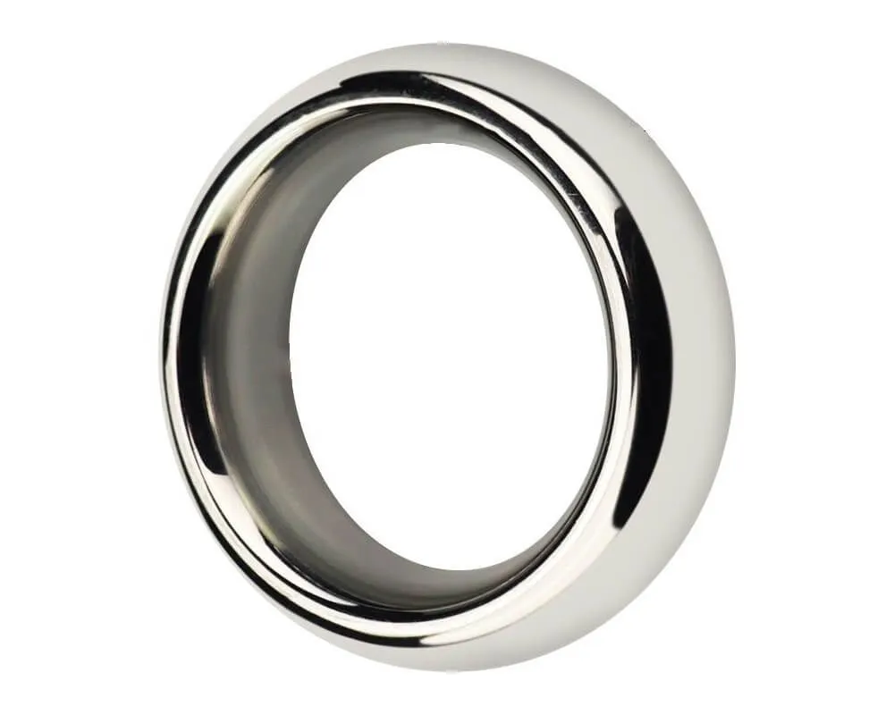 Кольцо Lovetoy Metal Silver Cockring 4,5 см, металлическое