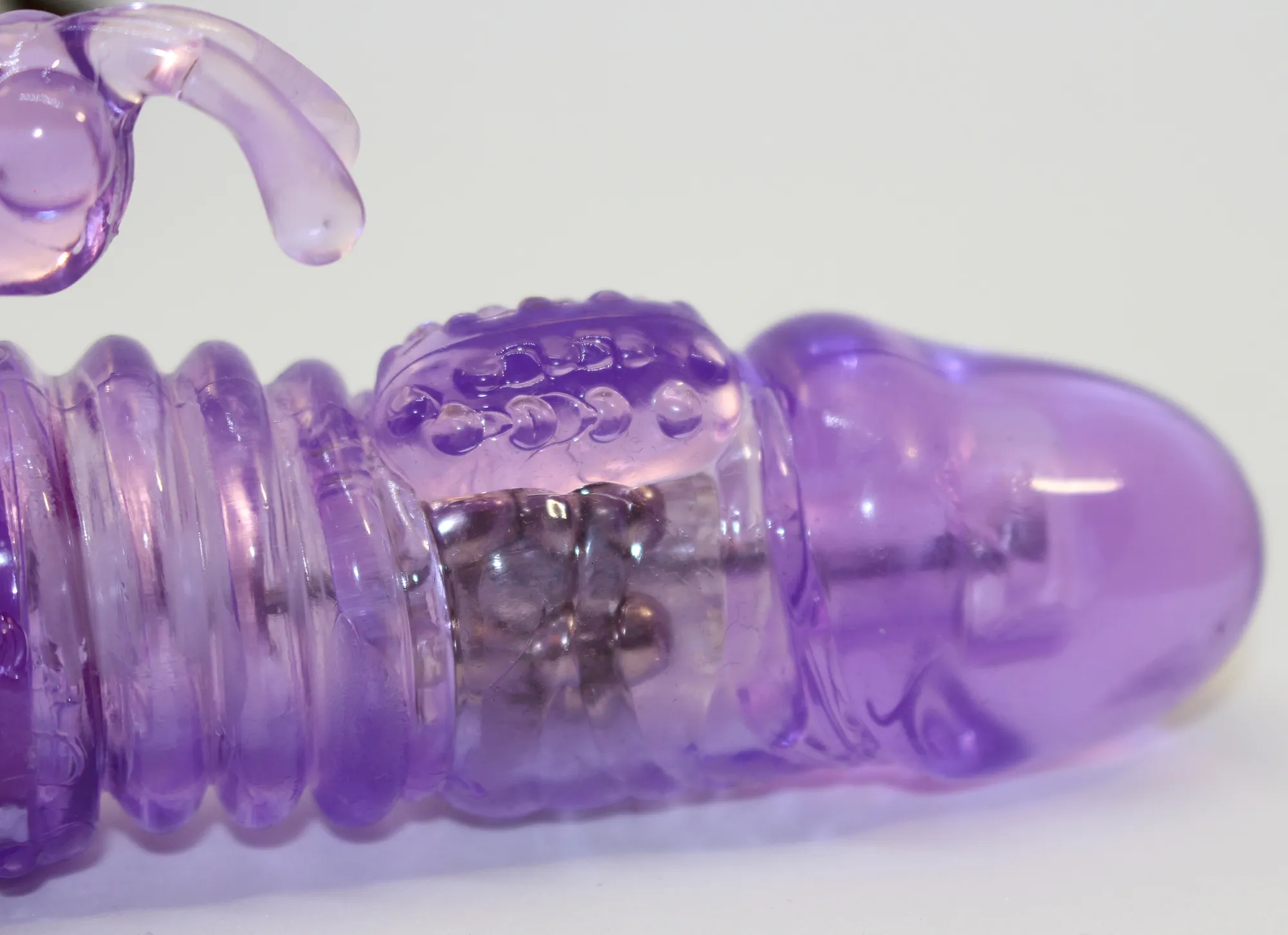 Виброкомпьютер с ротацией фиолетовый up and down 22х3 USB 47086-1MM