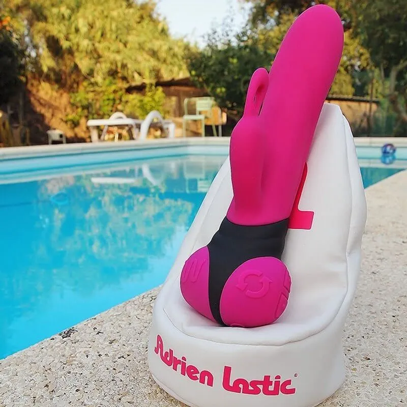 вибратор adrien lastic bonnie & clyde с пультом lrs, розовый в Воронеже