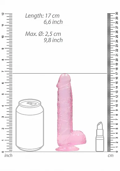 фаллоимитатор 15 см. realistic dildo with balls в Воронеже