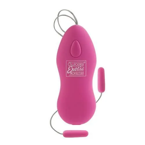 вибропули california exotic novelties body & soul duplicity, розовые в Воронеже