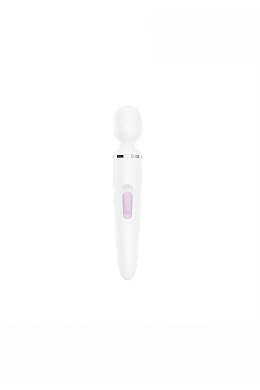 универсальный вибромассажер satisfyer wand-er woman (white/chrome) в Воронеже