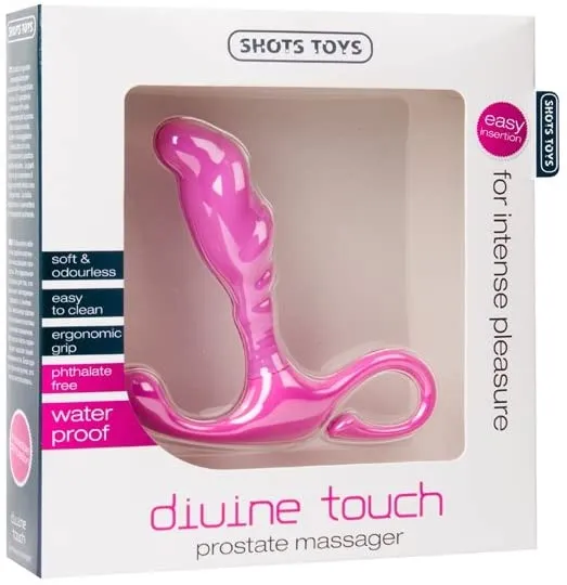 стимулятор простаты shots media divine touch, розовый в Воронеже