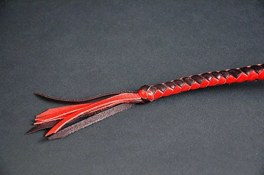кнут короткий beastly ответный выпад, 80 см, черно-красный в Воронеже