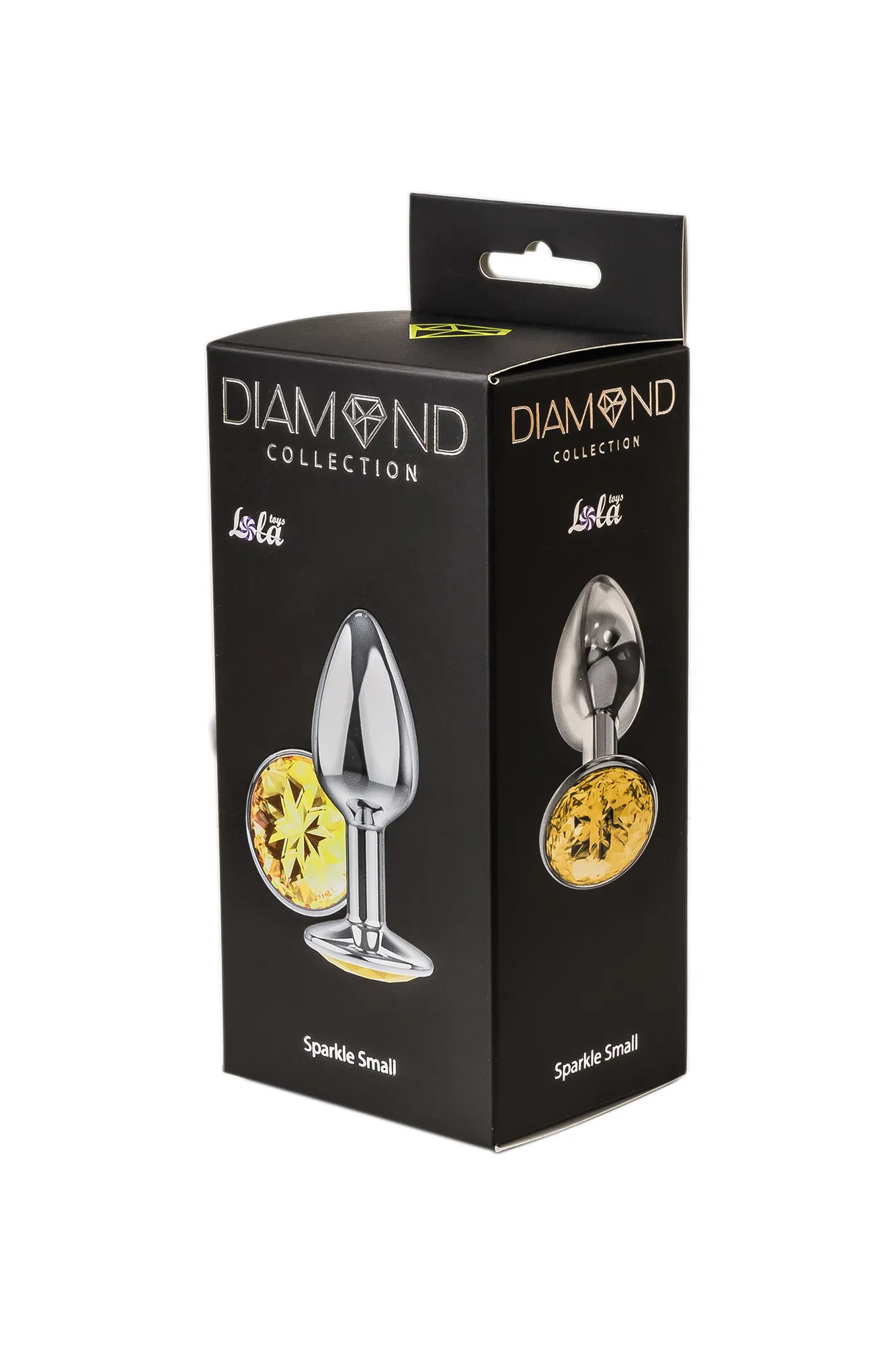 анальная пробка diamond yellow sparkle small 4009-02lola в Воронеже
