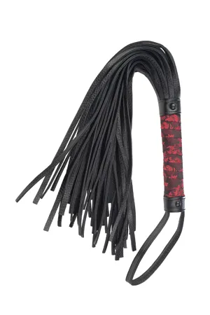 многохвостая гладкая плеть (флогер) scandal flogger в Воронеже